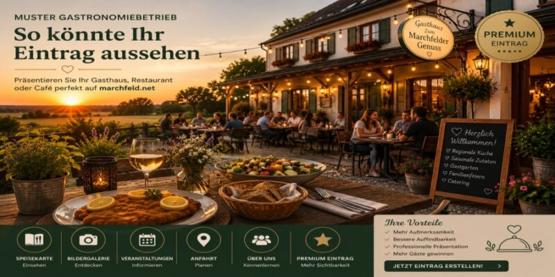 Gasthaus Zum Marchfelder Genuss (Muster-Eintrag)